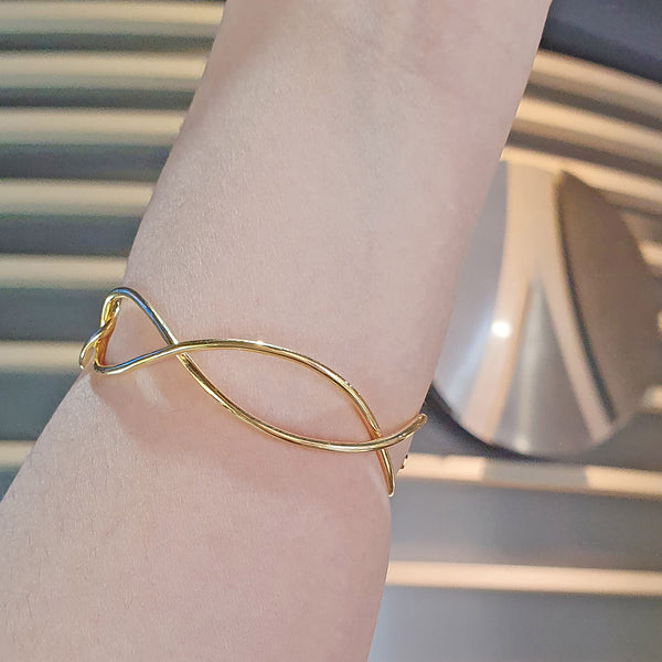 アパルトモン　MARA MCS GOLD BANGLE ２点セット CAROLAINTERLOCKINGINFINITYWIRE