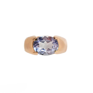 Chryso Men Gemstone Ring - Light Pink Oval 2018-84
