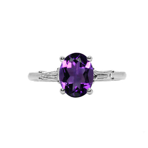 Ciarney Three Stone Ring - Semi Precious Oval 2020-189