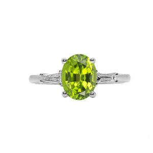 Ciarney Three Stone Ring - Semi Precious Oval 2020-189