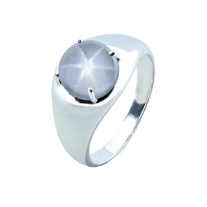 Ando Men Gemstone Ring Small Round - D800