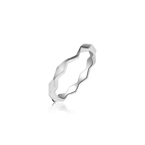 Danielo Facet Stackable Wedding Band 2021-006