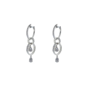 Eve Detachable Dangling Earrings AU360