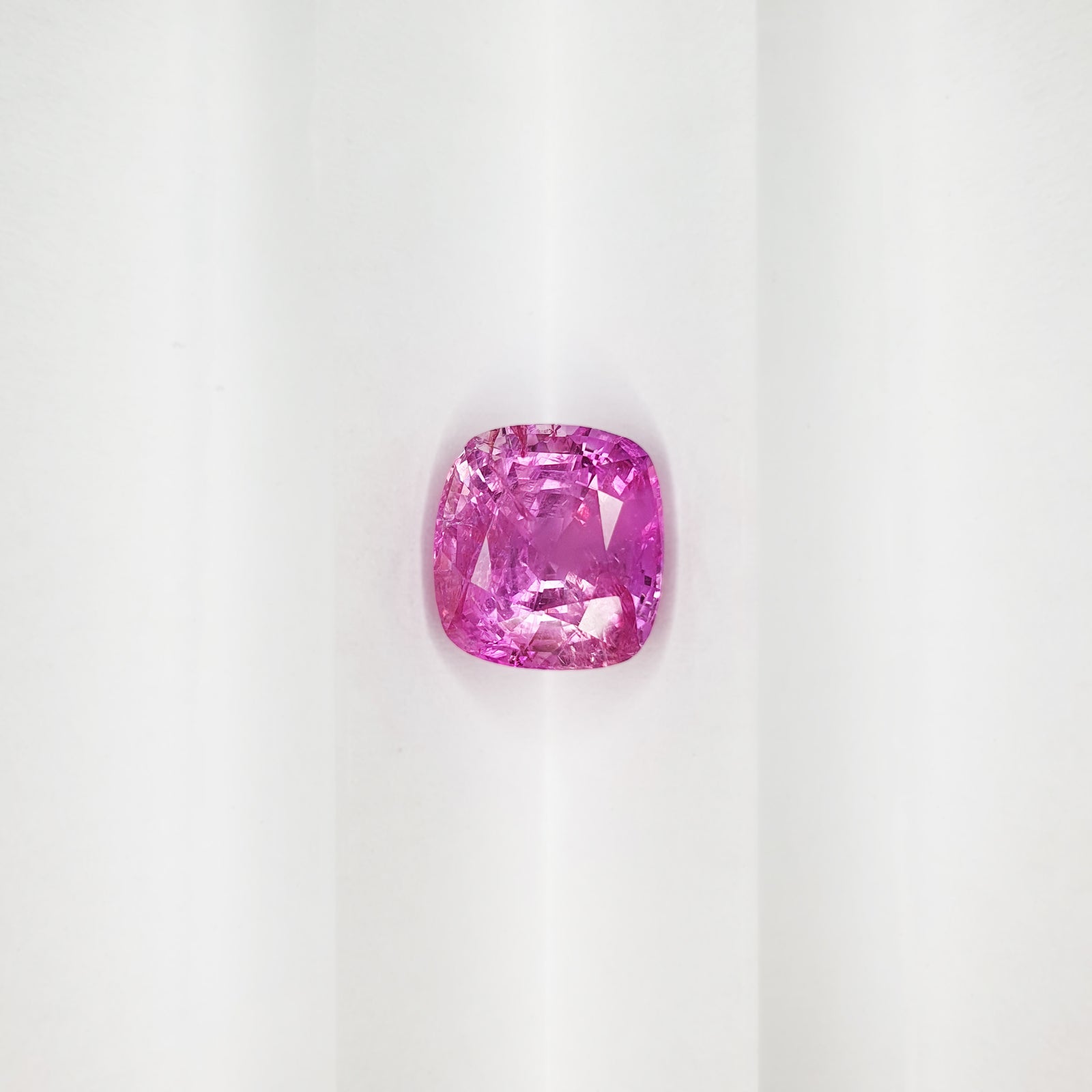 Mogok Burmese Unheated Pink Sapphire Cushion 18.5CT G009