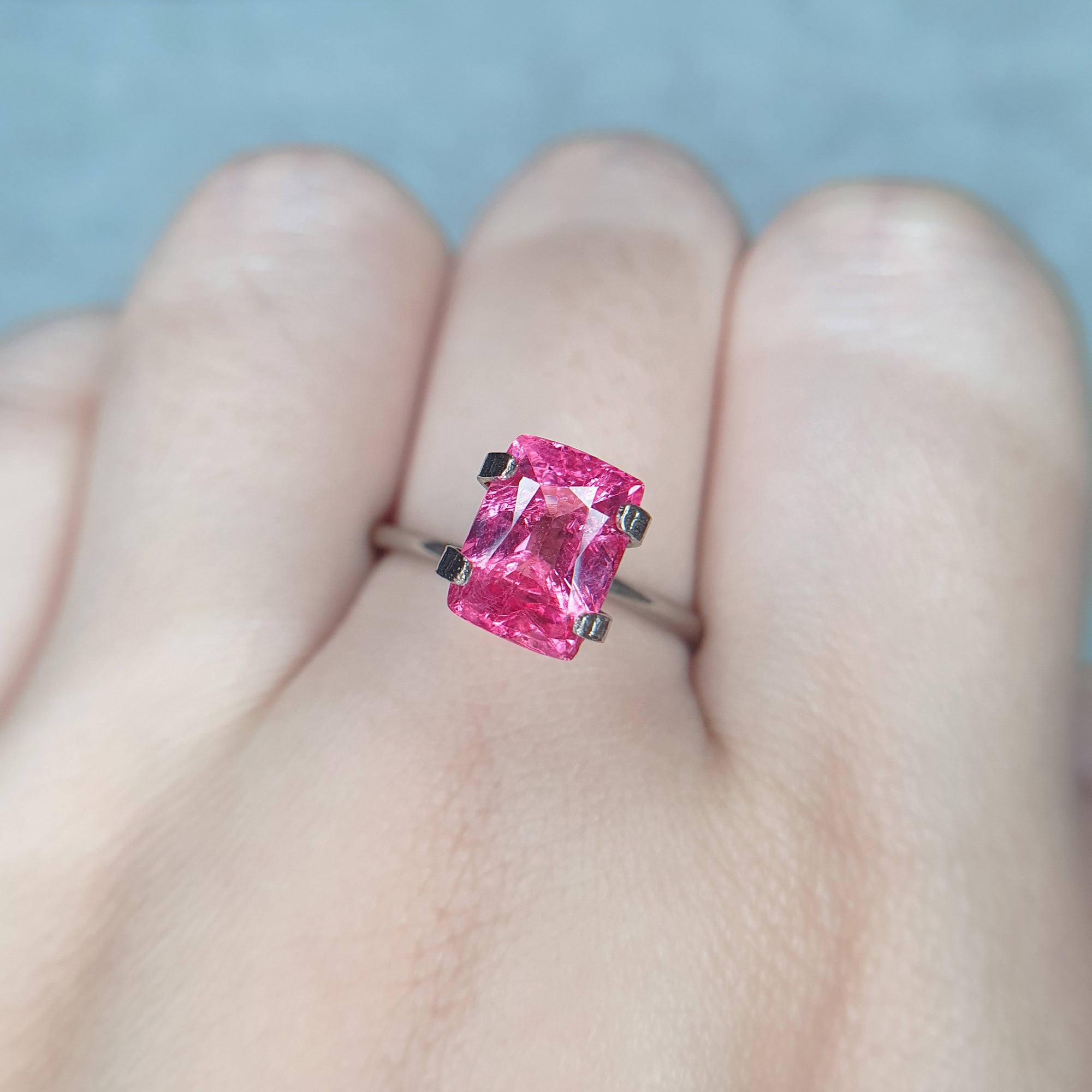 Mahenge Pink Spinel Baguette 2.25CT G021