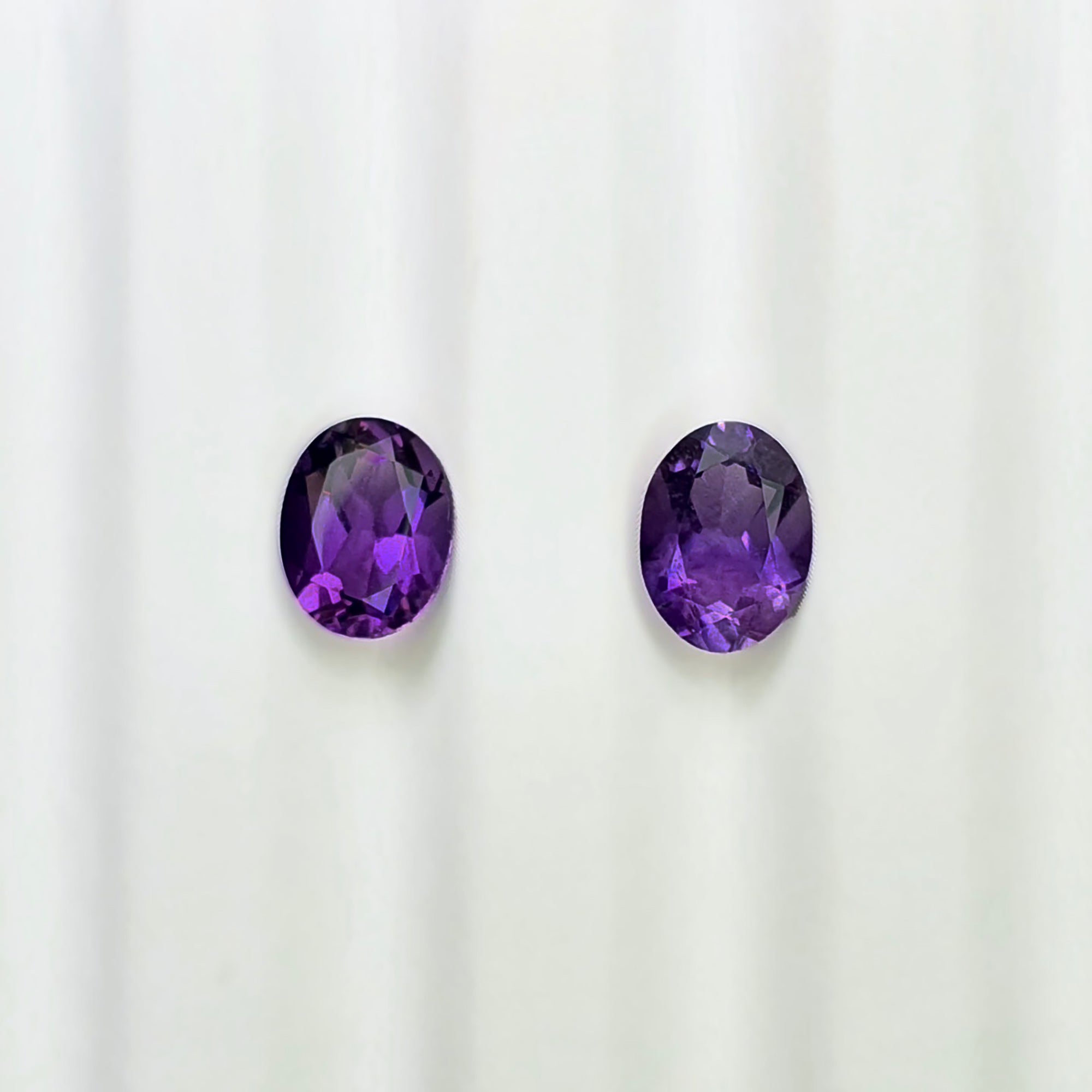 Amethyst Oval 1.1CT PAIR G023