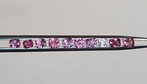 Pink Spinel Side Stones Cushion 0.22CT G026