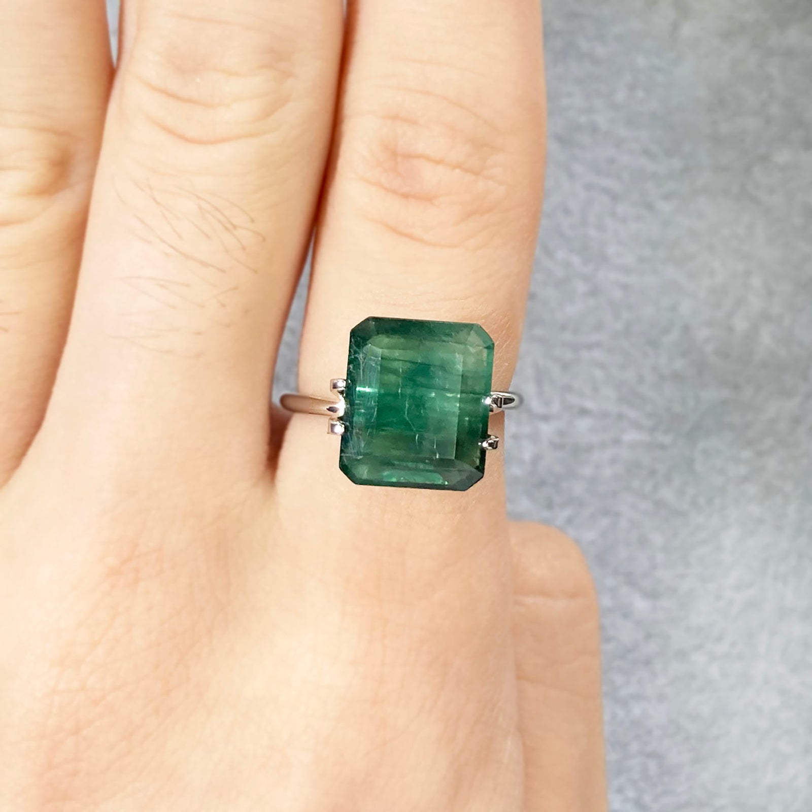 Emerald Zambian Step Cut 6.16CT G041