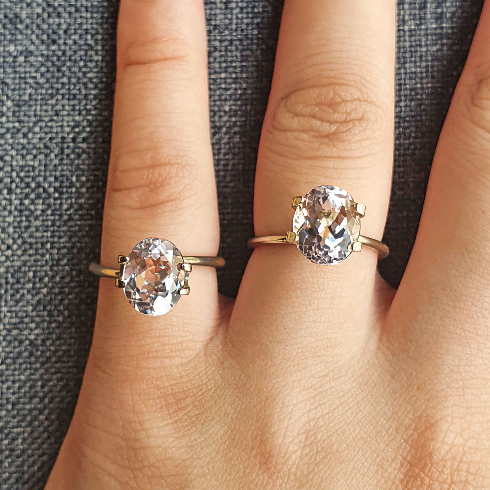 Kunzite Oval Pair 3.5CT G052