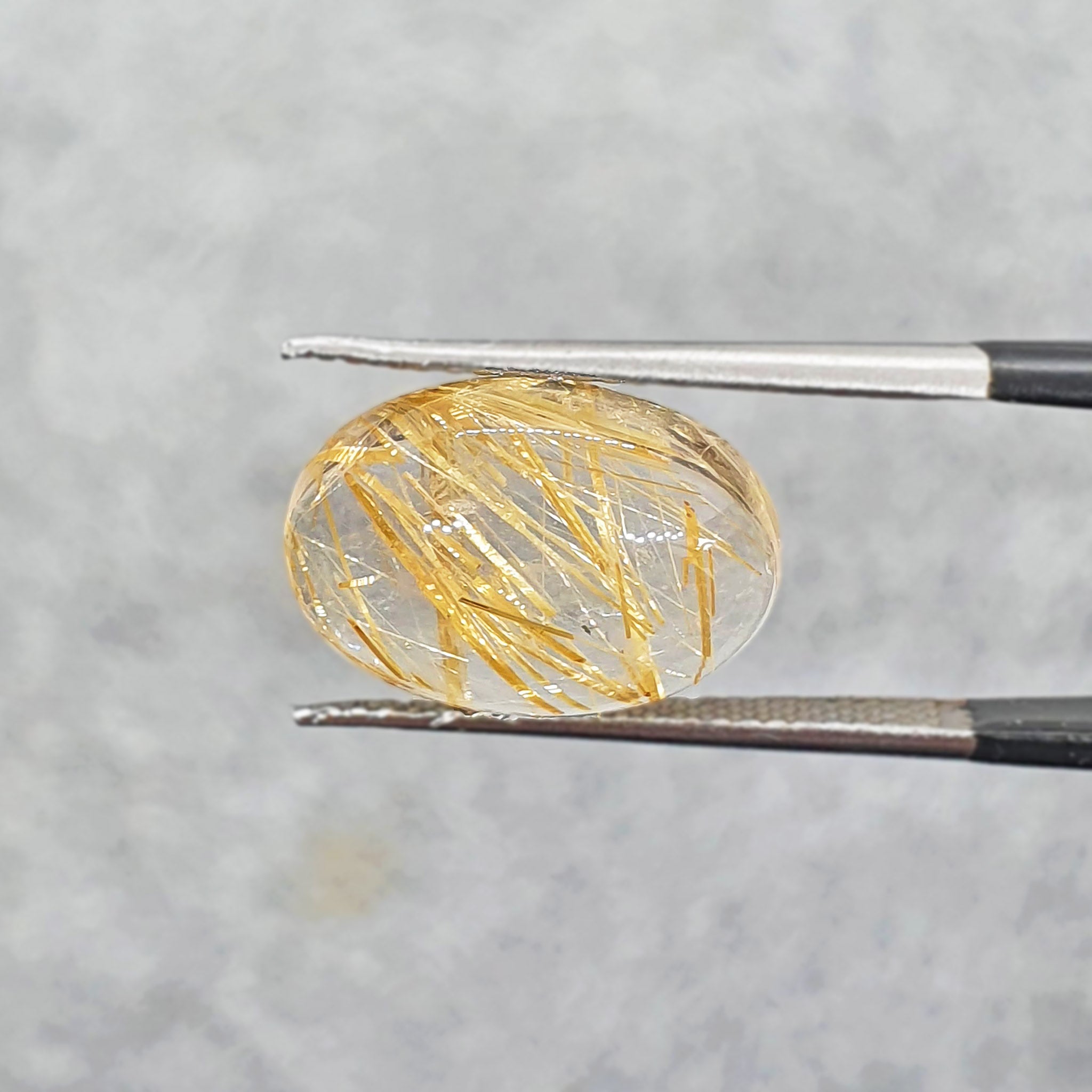 Golden Rutilated Quartz Oval & Round Cabochon 5.5CT-7.9CT G057