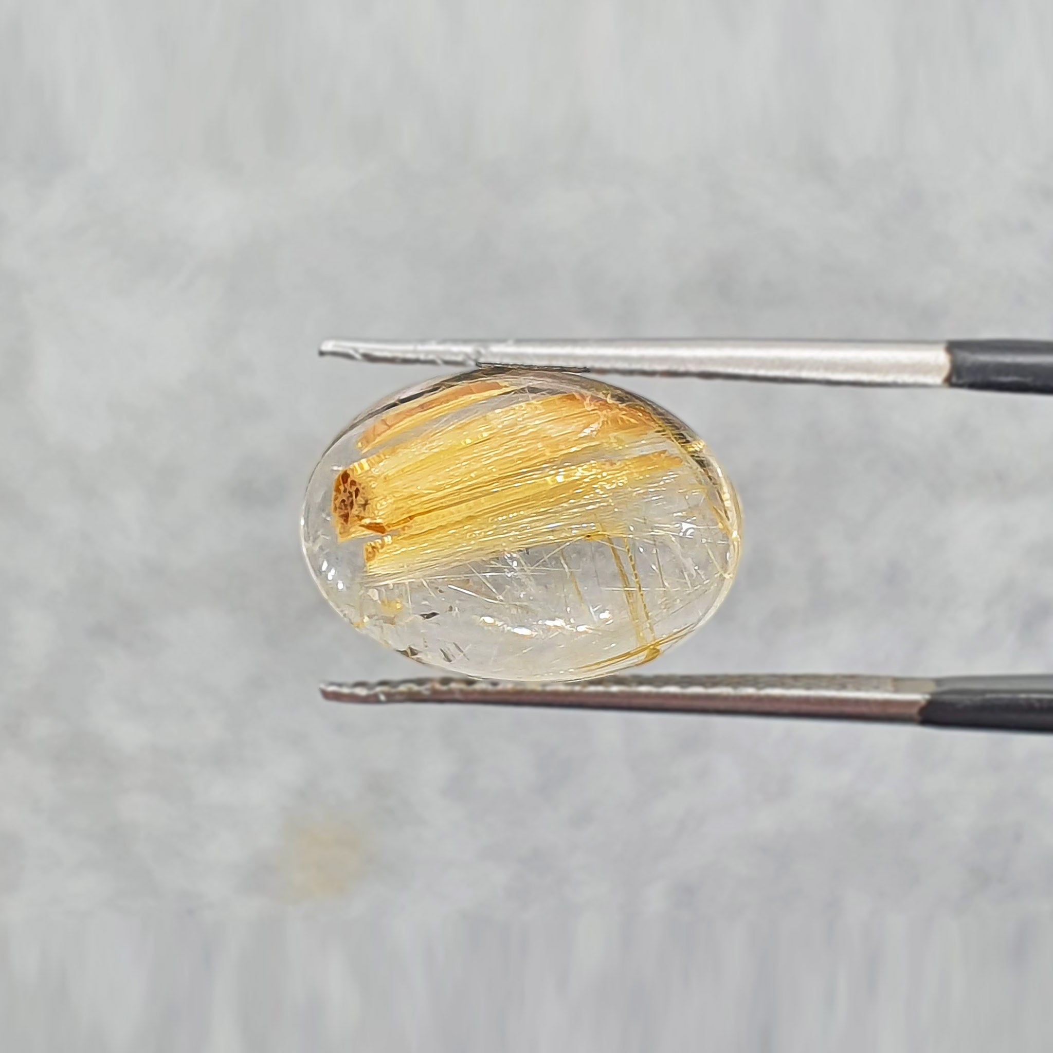 Golden Rutilated Quartz Oval & Round Cabochon 5.5CT-7.9CT G057