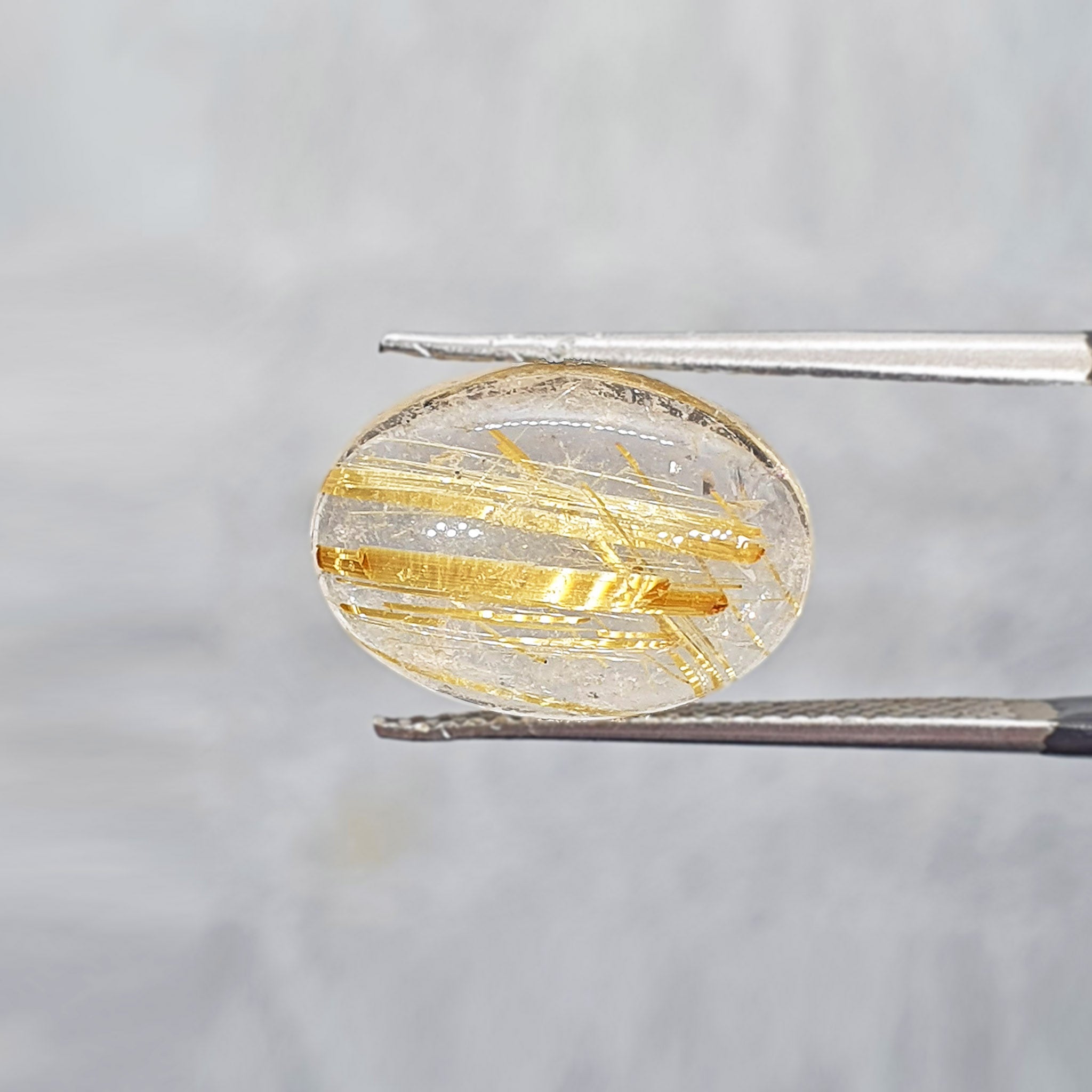 Golden Rutilated Quartz Oval & Round Cabochon 5.5CT-7.9CT G057