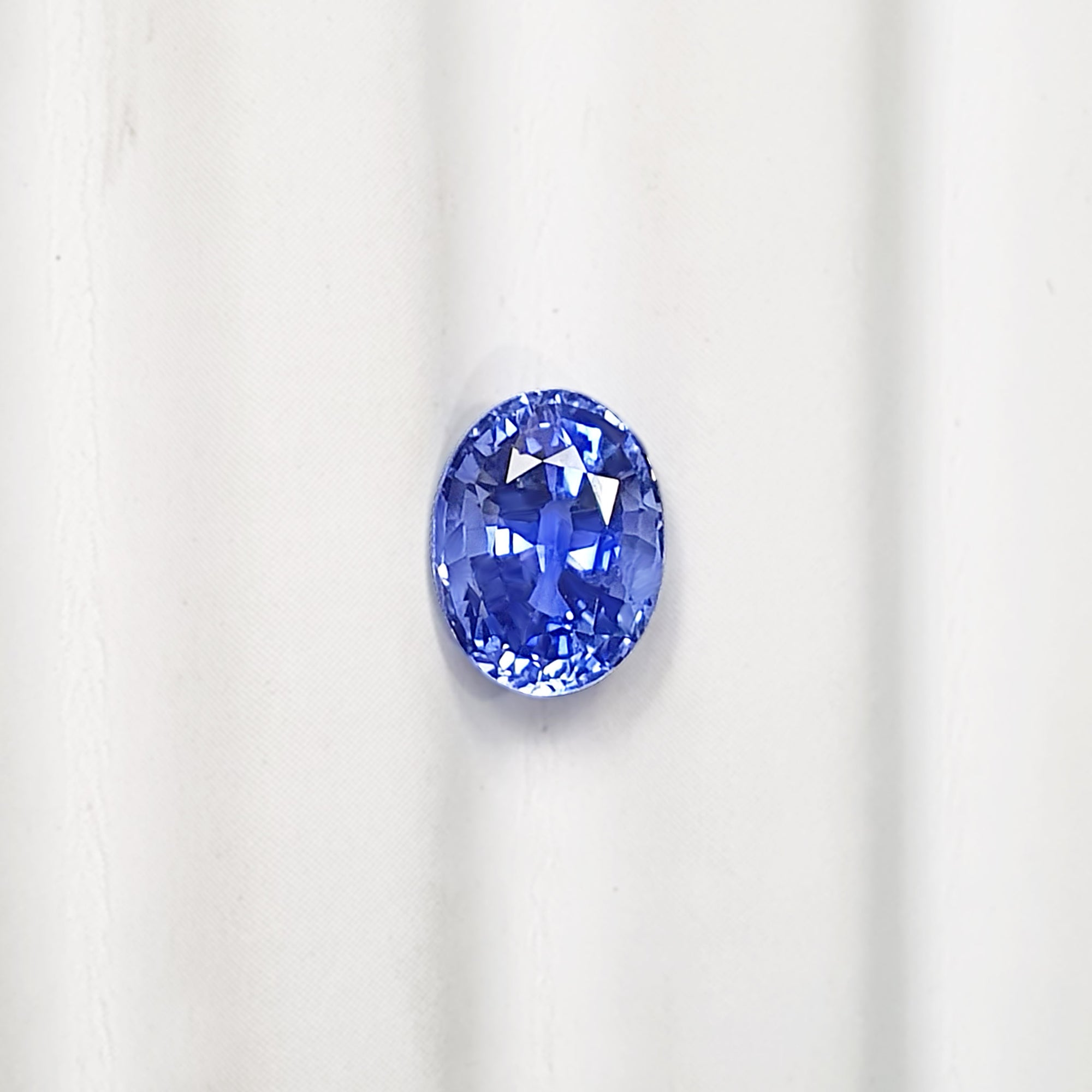 Blue Sapphire Oval Mixed Cut 2.12CT G066