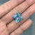 Blue Topaz Square Millenia Cut 9.70CT G078