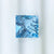 Blue Topaz Square Millenia Cut 9.70CT G078