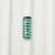 Green Tourmaline Baguette Millenia Cut 1.44CT G085-1