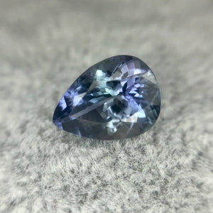 UNHEATED TANZANITE PEAR 2.92CT G092