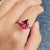 Rubellite Tourmaline Pear Mixed Cut 2.01CT G097