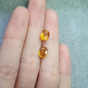 Yellow Sapphire Oval G100