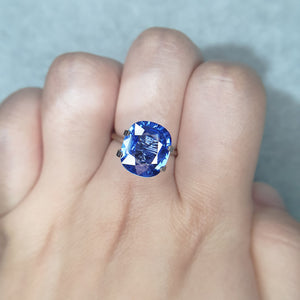 Blue Sapphire Long Cushion 5.27CT G105