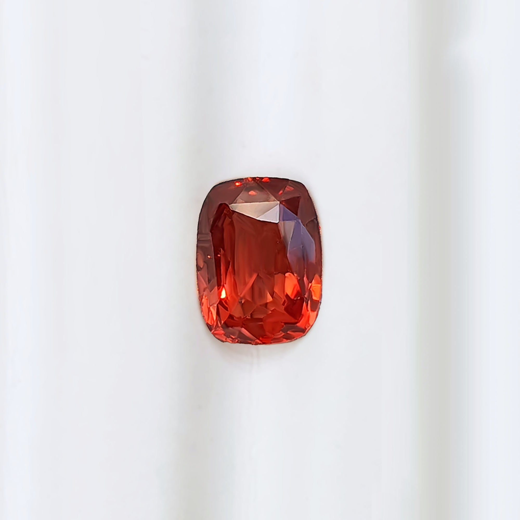 Orange Sapphire Long Cushion Mixed Cut 2.16CT G181