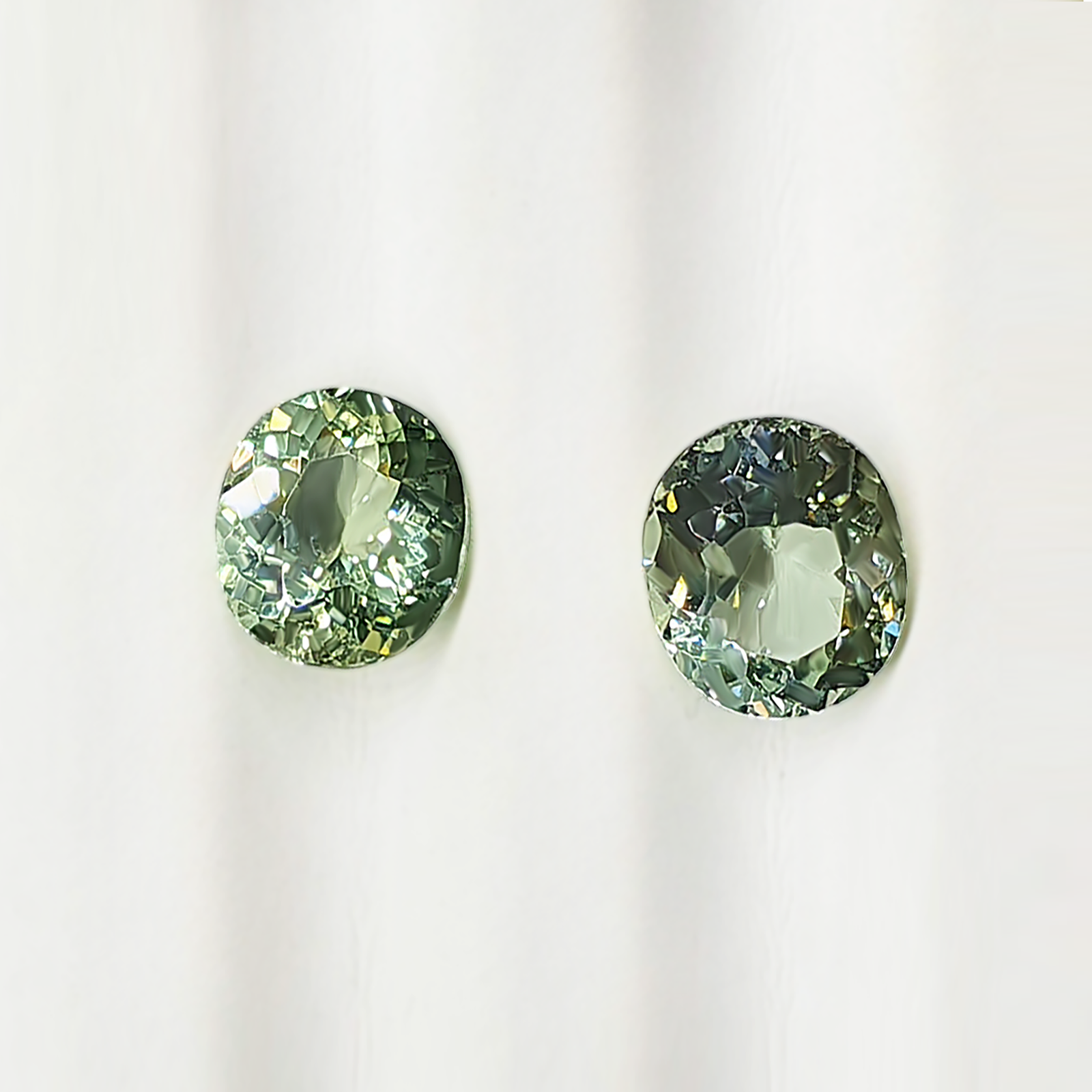 Mint Tourmalines Oval Mixed Cut 1.78 - 2.1CT G190