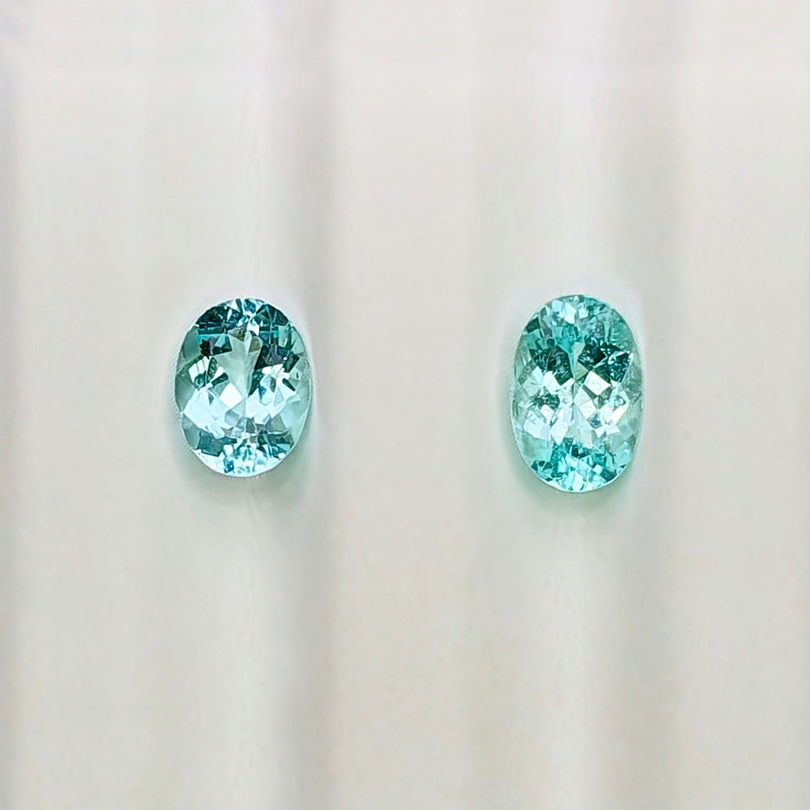 Paraiba Tourmaline Oval 1.2CT Pair G205