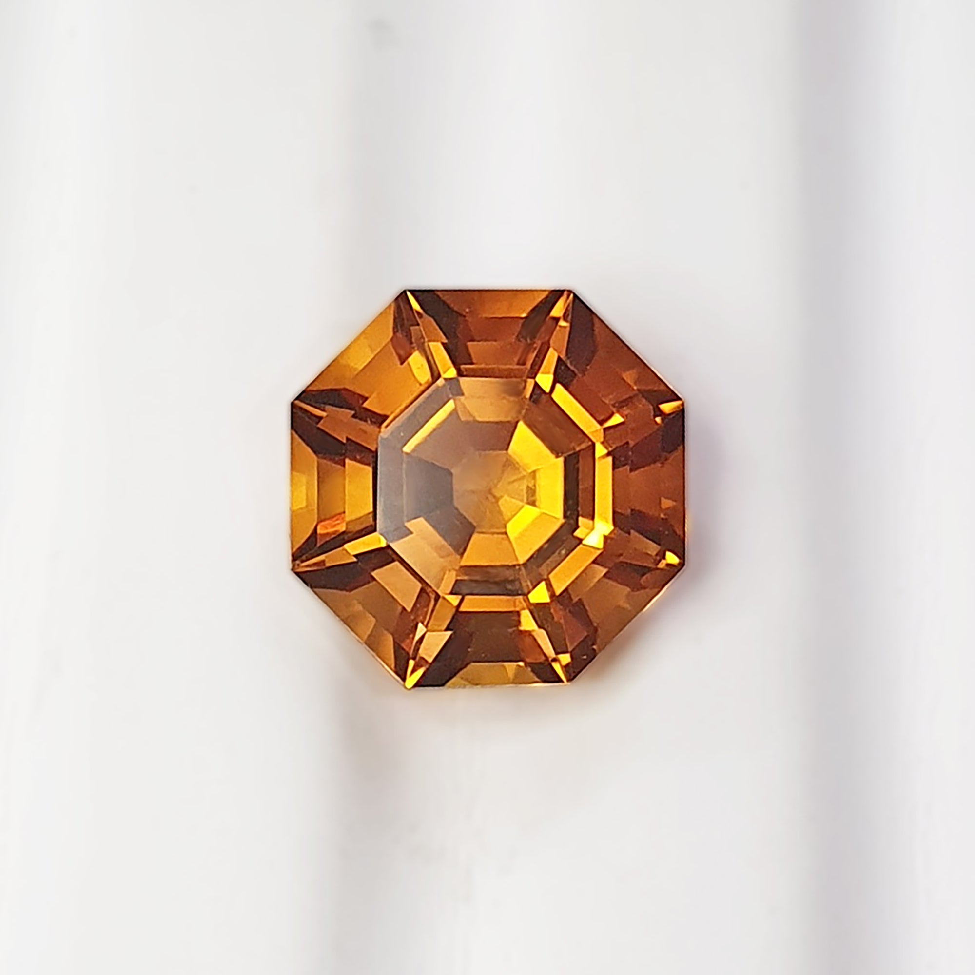 Madeira Citrine 8 Sided Octagonal 4.57CT G216