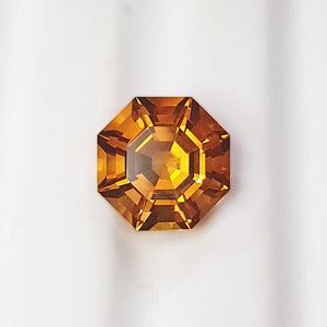 Madeira Citrine 8 Sided Octagonal 4.57CT G216