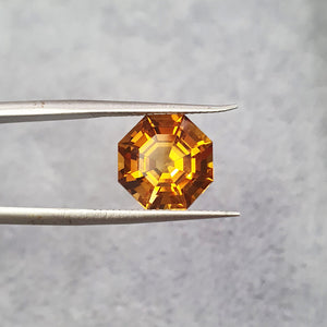 Madeira Citrine 8 Sided Octagonal 4.57CT G216