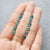 Blue Zircon Side Stones - Oval G221-2