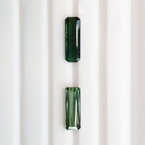 Green Tourmaline Emerald Long G239
