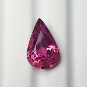 Rubellite Tourmaline Pear 7.19CT G253