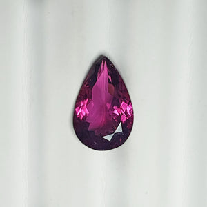 Rubellite Tourmaline Pear 3.62CT G257