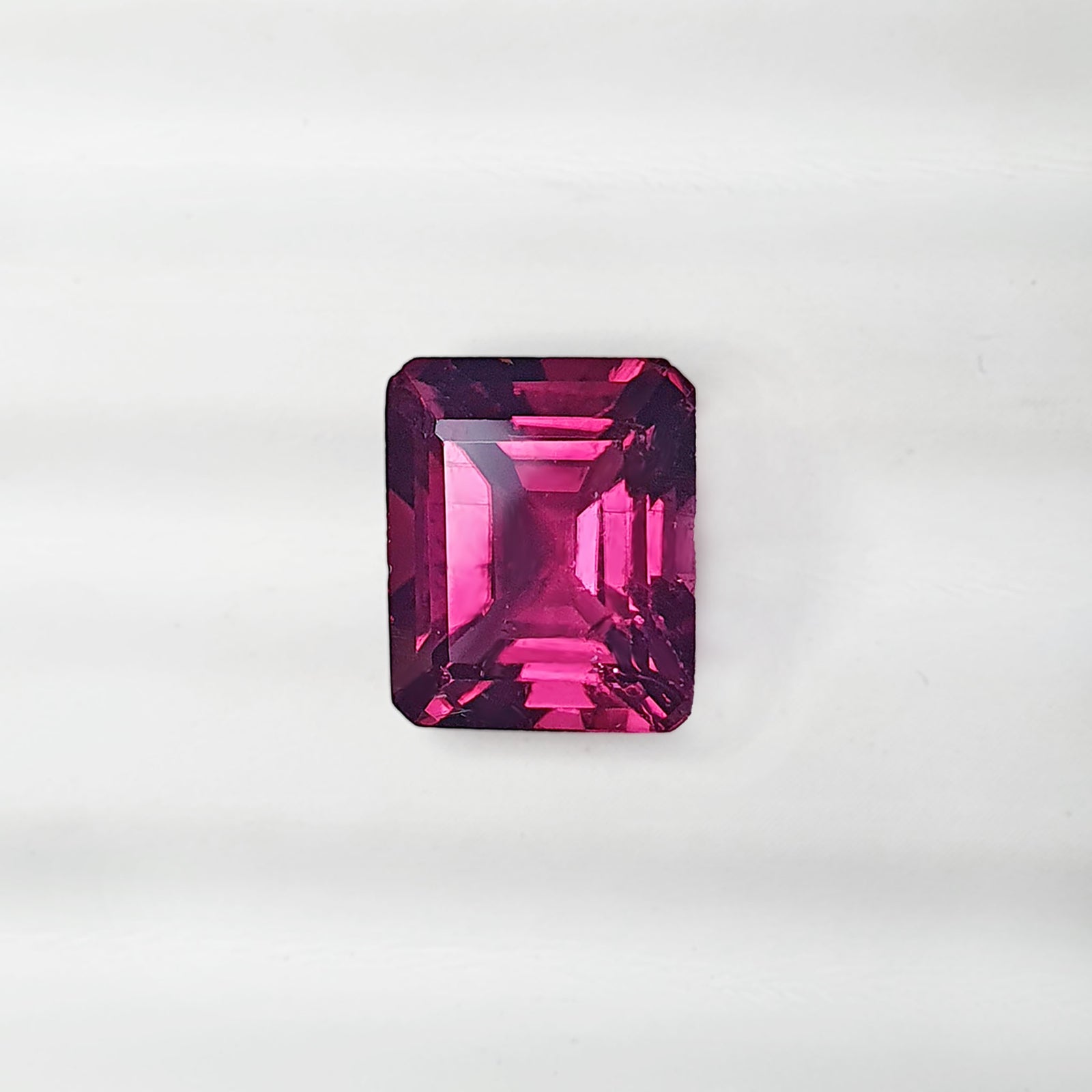 Rubellite Tourmaline Emerald Cut 5.51CT G258