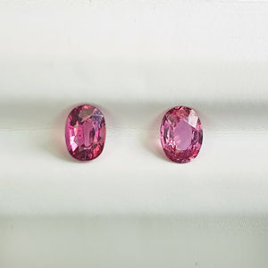 Padparadscha Sapphire Oval Pairs 1.2CT G269