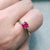 Ruby Oval 0.98CT G273