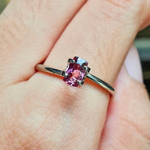 Padparadscha Sapphire Cushion 0.72CT 0.78CT G281