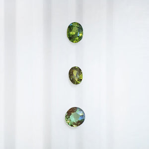 Alexandrite Oval 0.38CT and Round 0.43CT G287 G288 G289