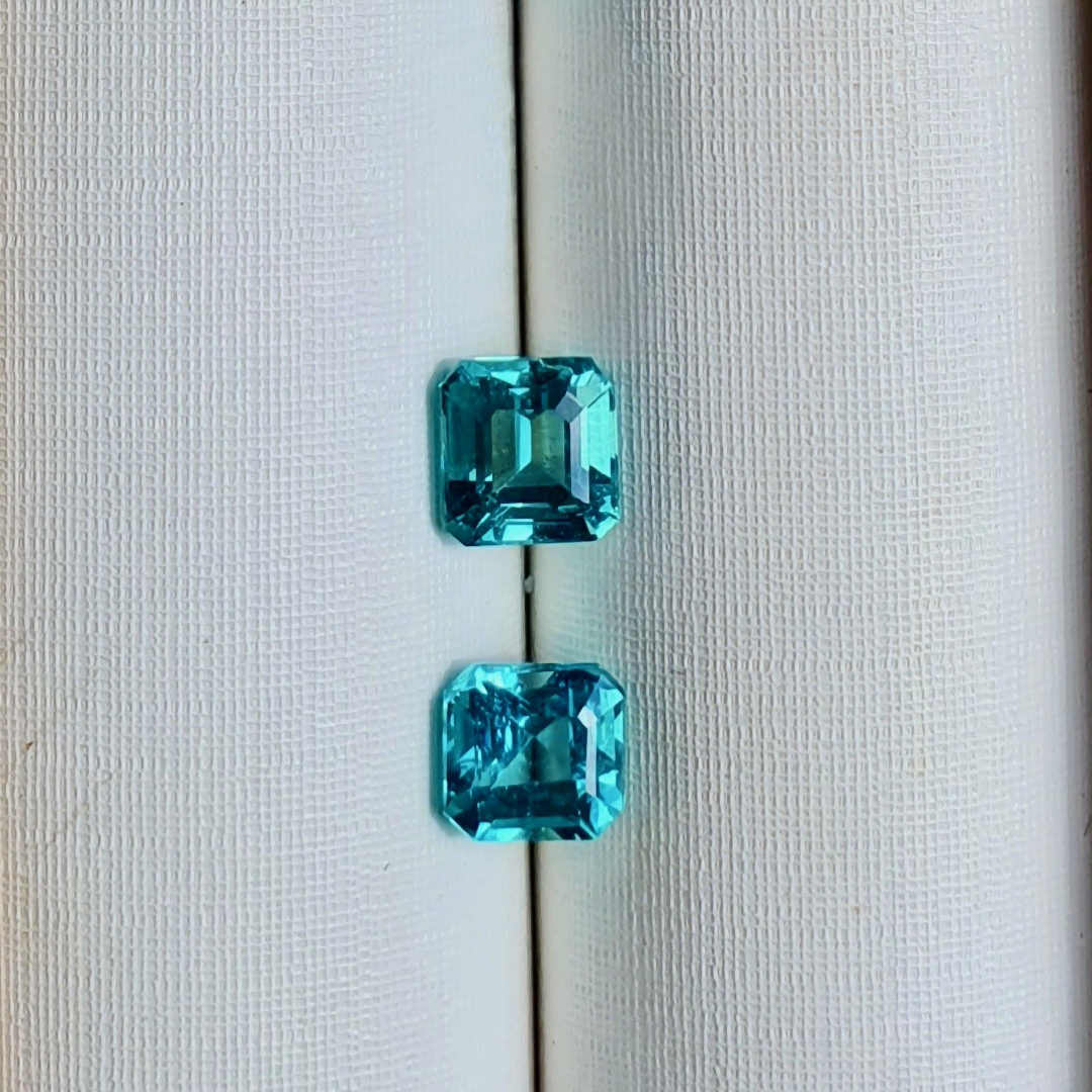 Apatite Octagonal Pair 2.2CT G301-1