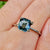 Teal Sapphire Octagonal Mixed Cut 2.45CT G307