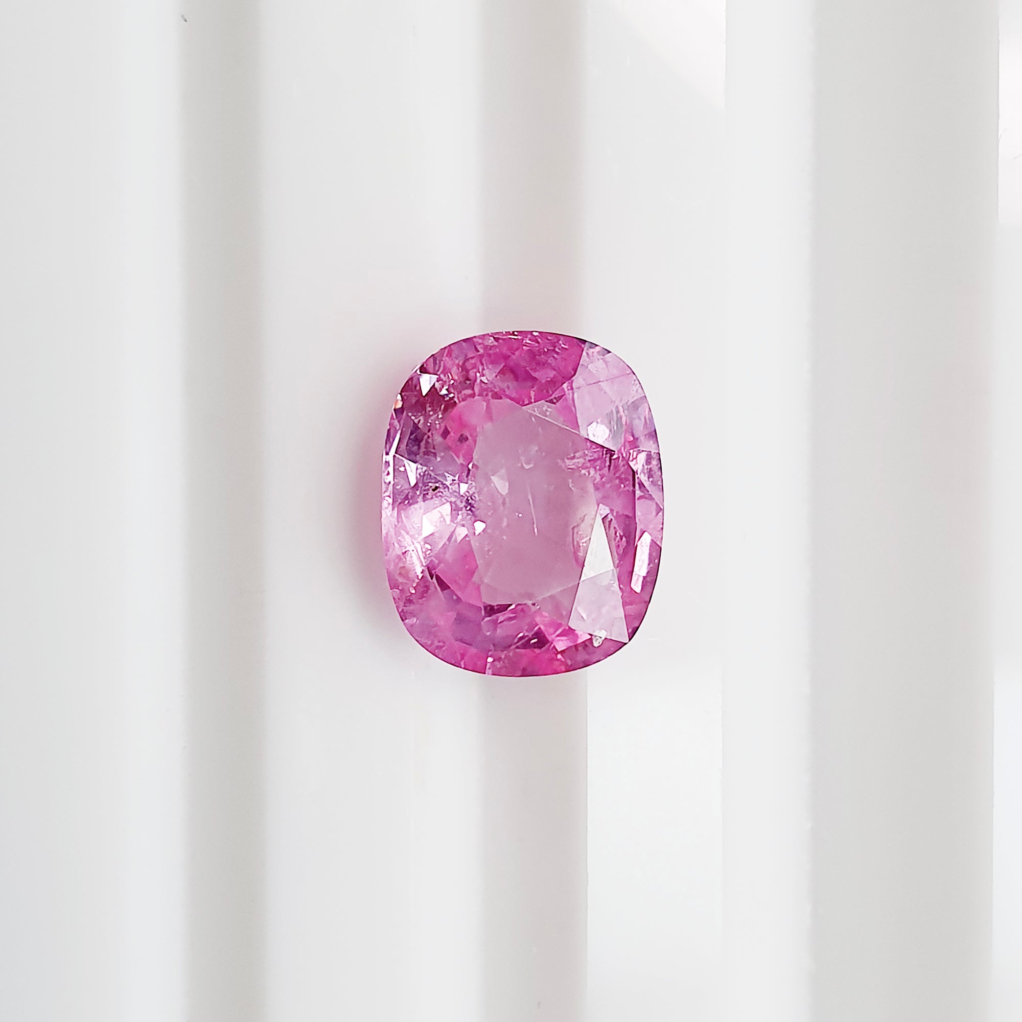 Unheated Padparadscha Sapphire Long Cushion 2.53CT G338