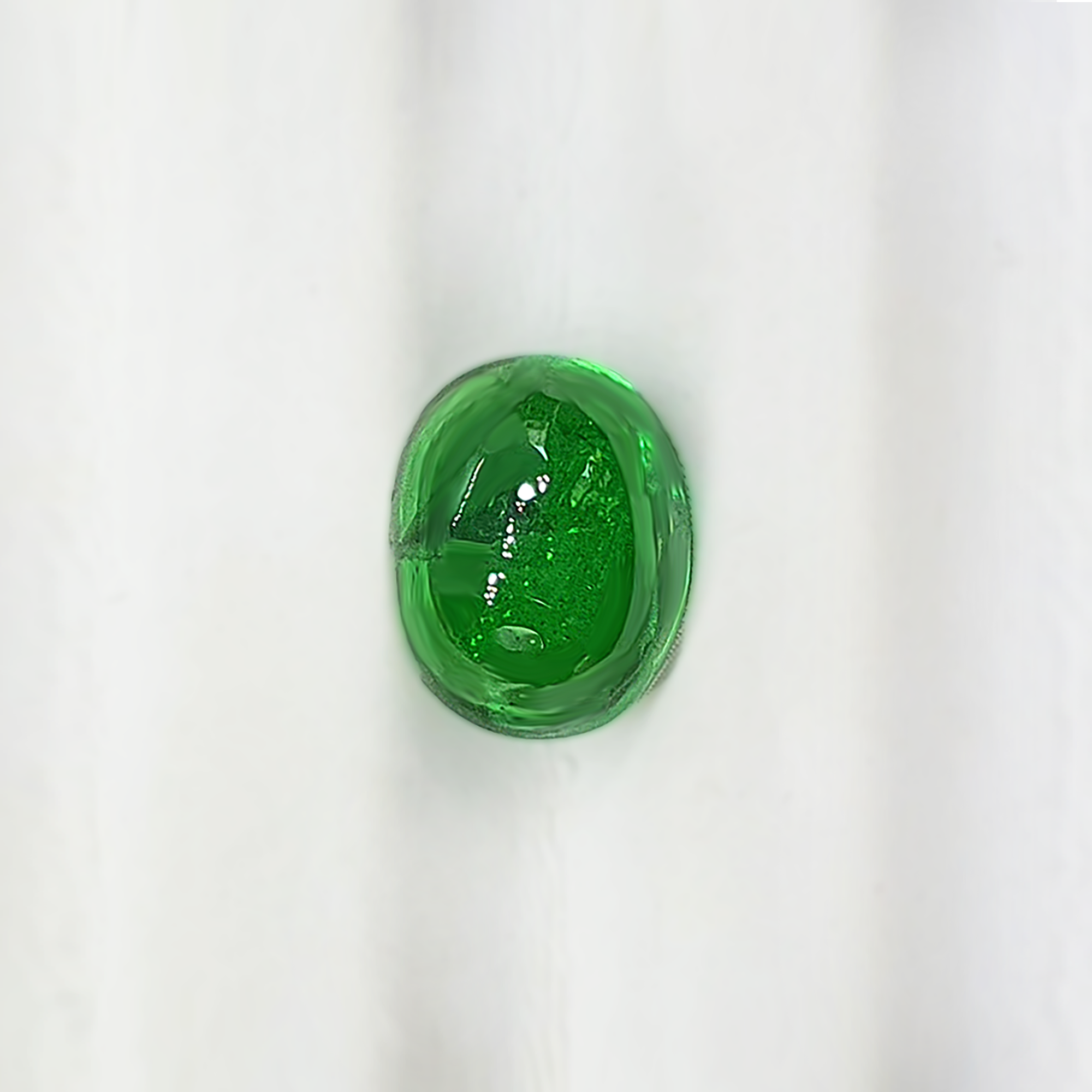 Tsavorite Oval Cabochon 4.17CT G342