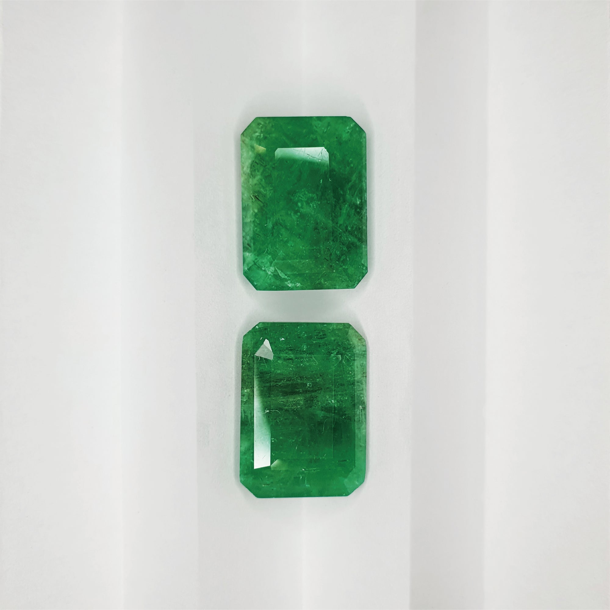 Emerald Octagonal Pair 54.05CT G376