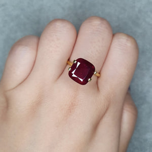 Ruby Cushion 5.33CT G385