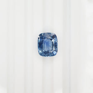 Burmese Unheated Blue Sapphire Long Cushion 4.12CT G390