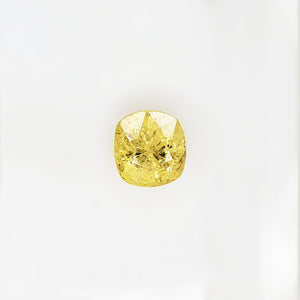 Burmese Unheated Yellow Sapphire Cushion 4.93CT G397