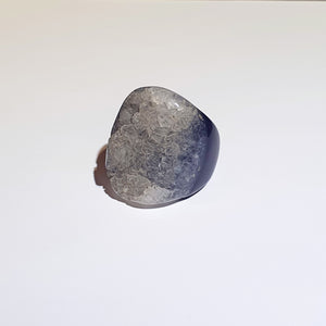 White Agate Ring G560