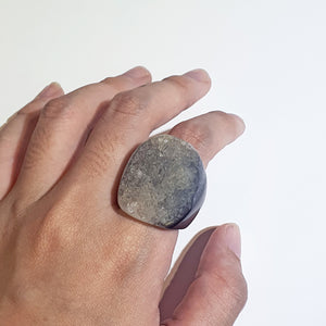 White Agate Ring G560