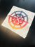 Tibetan Dharma Wheel Prayer Flag F278